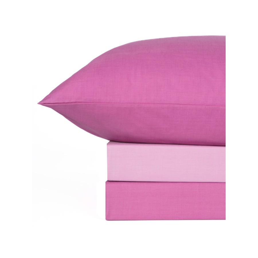 Σετ Σεντόνια Menta 201 Mauve-Lila Μονό με λάστιχο (100x200+30)