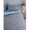 Σετ Σεντόνια Menta 207 Grey-Blue Μονό με λάστιχο (100x200+30)