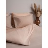 Σετ Σεντόνια Menta 204 Beige-Brown Υπέρδιπλο με λάστιχο (170x200+30)