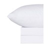 Σετ Σεντόνια Menta 209 White Υπέρδιπλο με λάστιχο (170x200+30)