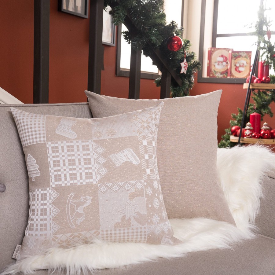 Μαξιλαροθήκη Mariazell 02 - 30x50cm με γέμιση