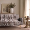Ριχτάρι-Κουβέρτα Καναπέ Berries 02 Beige - 130 x 170 cm