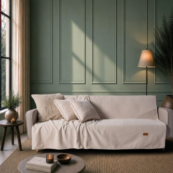 Ριχτάρι  Bolton 02 Beige - Μονοθέσιο 180x150cm