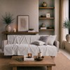 Ριχτάρι Dayton 07 Pearl Grey - Τριθέσιο 180x300cm