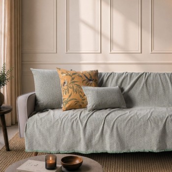 Ριχτάρι Dayton 16 Green Taupe - Τριθέσιο 180x300cm