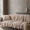 Διακοσμητικό Ριχτάρι Fox 02 Beige - 130 x 185 cm