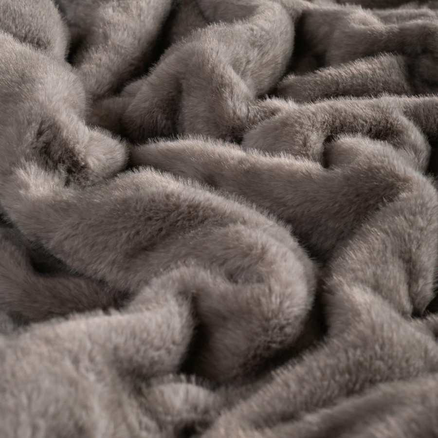 Διακοσμητικό Ριχτάρι Fox 11 Grey - 130 x 185 cm