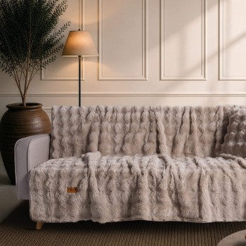 Ριχτάρι Αντιολισθητικό  Haaland 02 Beige - Διθέσιο 180x250cm