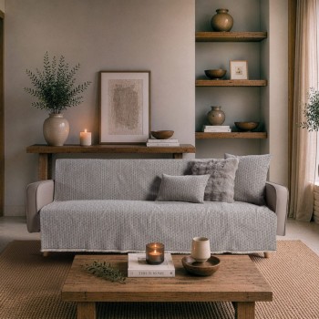 Ριχτάρι Joliet 11 Silver Grey - Τριθέσιο 180x300cm