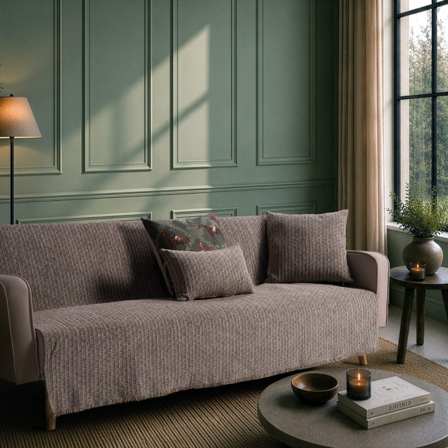Ριχτάρι Joliet 15 Taupe Olive - Διθέσιο 180x250cm