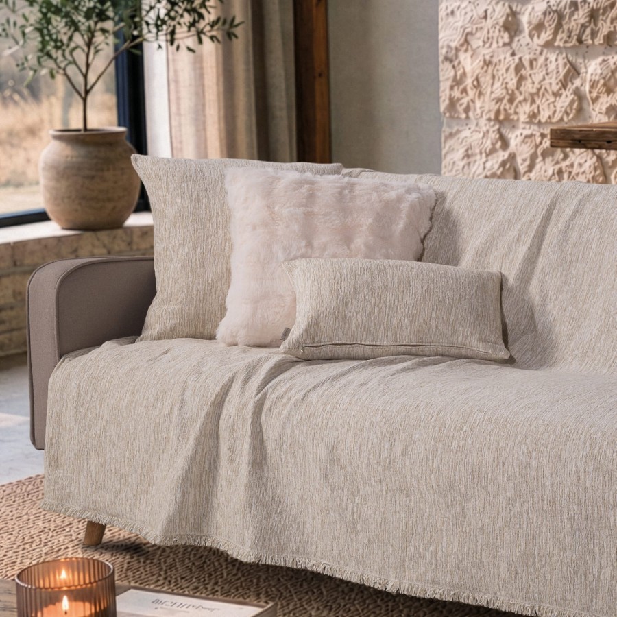Ριχτάρι Kent 01 Ivory Cream - Διθέσιο 180x250cm