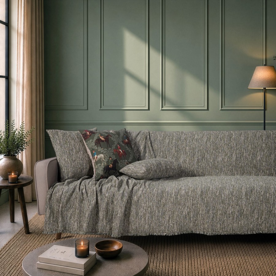 Ριχτάρι Kent 15 Olive Sage - Μονοθέσιο 180x150cm