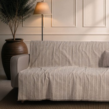 Ριχτάρι Macon 03 Light Brown - Μονοθέσιο 180x150cm