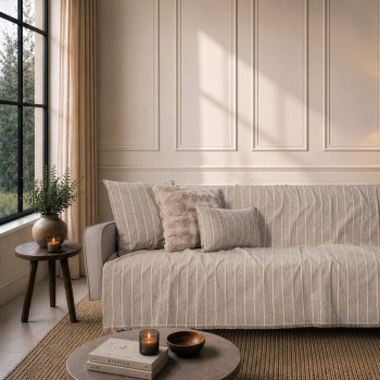 Ριχτάρι Macon 03 Light Brown - Διθέσιο 180x250cm