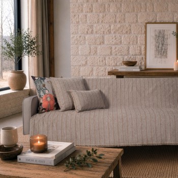Ριχτάρι Macon 05 Light Brown Terracotta - Τετραθέσιο 180x350cm