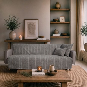 Ριχτάρι Macon 11 Charcoal Grey - Μονοθέσιο 180x150cm