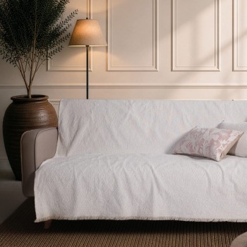 Ριχτάρι Norman 01 Off White - Μονοθέσιο 180x150cm