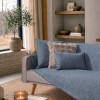 Ριχτάρι Norman 04 Denim Blue - Τριθέσιο 180x300cm