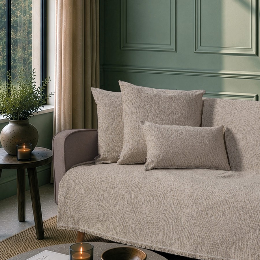 Ριχτάρι Norman 07 Taupe - Διθέσιο 180x250cm