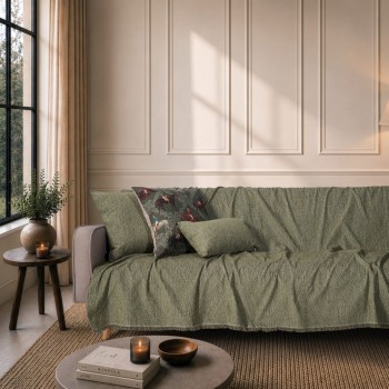 Ριχτάρι Norman 16 Sage Green - Τριθέσιο 180x300cm