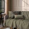 Ριχτάρι Norman 16 Sage Green - Τετραθέσιο 180x350cm