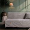 Ριχτάρι Αντιολισθητικό Αδιάβροχο Pearl 11 Grey - Μονοθέσιο 180x150cm