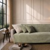 Ριχτάρι Αντιολισθητικό Αδιάβροχο Pearl  15 Sage Green - Τριθέσιο 180x300cm