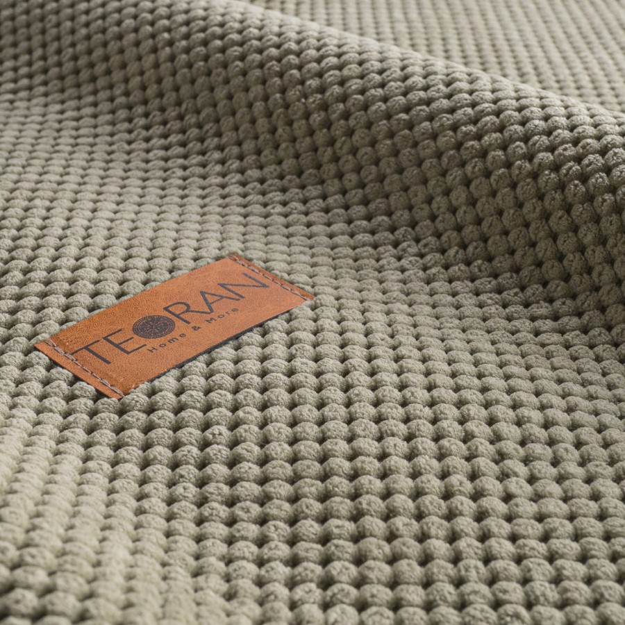Ριχτάρι Αντιολισθητικό Αδιάβροχο Pearl  15 Sage Green - Διθέσιο 180x250cm