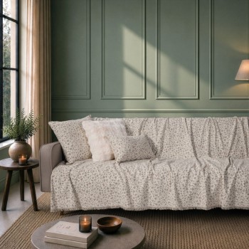 Ριχτάρι Pearland 01 Ivory - Μονοθέσιο 180x150cm