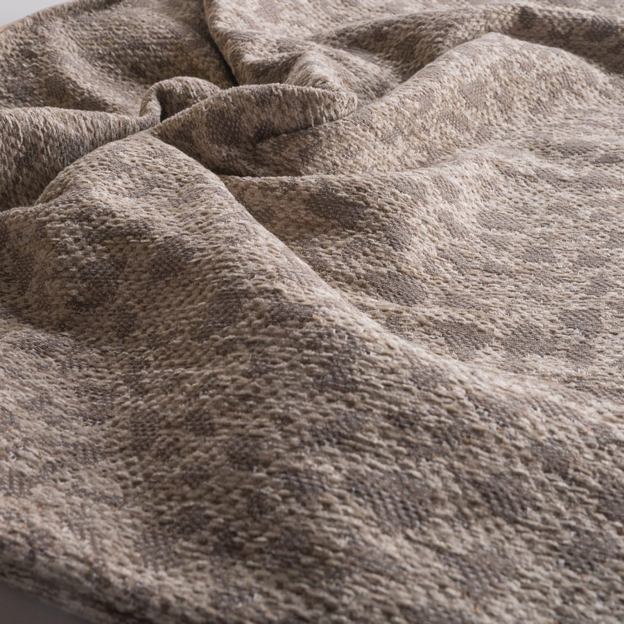 Ριχτάρι Pearland 03 Natural Taupe - Τετραθέσιο 180x350cm