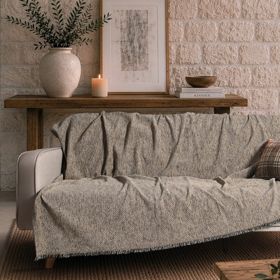 Ριχτάρι Utah 03 Warm Brown - Διθέσιο 180x250cm