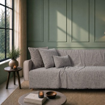 Ριχτάρι Utah 11 Grey - Τριθέσιο 180x300cm