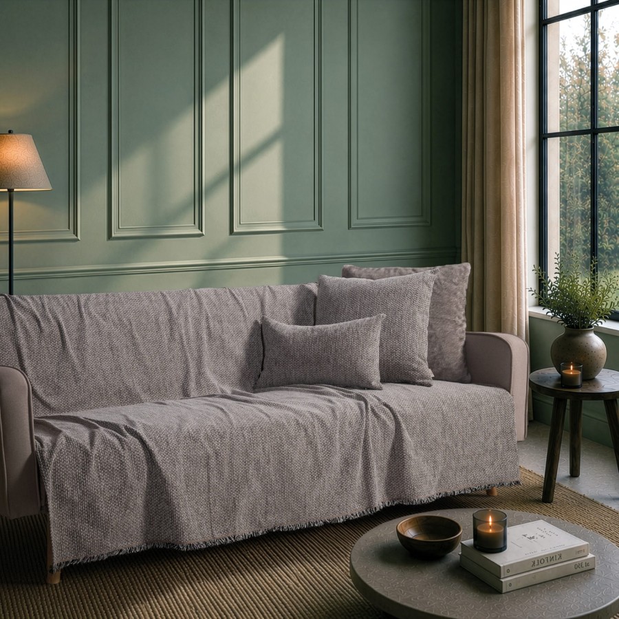 Ριχτάρι Utah 11 Grey - Τετραθέσιο 180x350cm