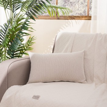 Μαξιλαροθήκη Bari 02 - 30x50cm με γέμιση