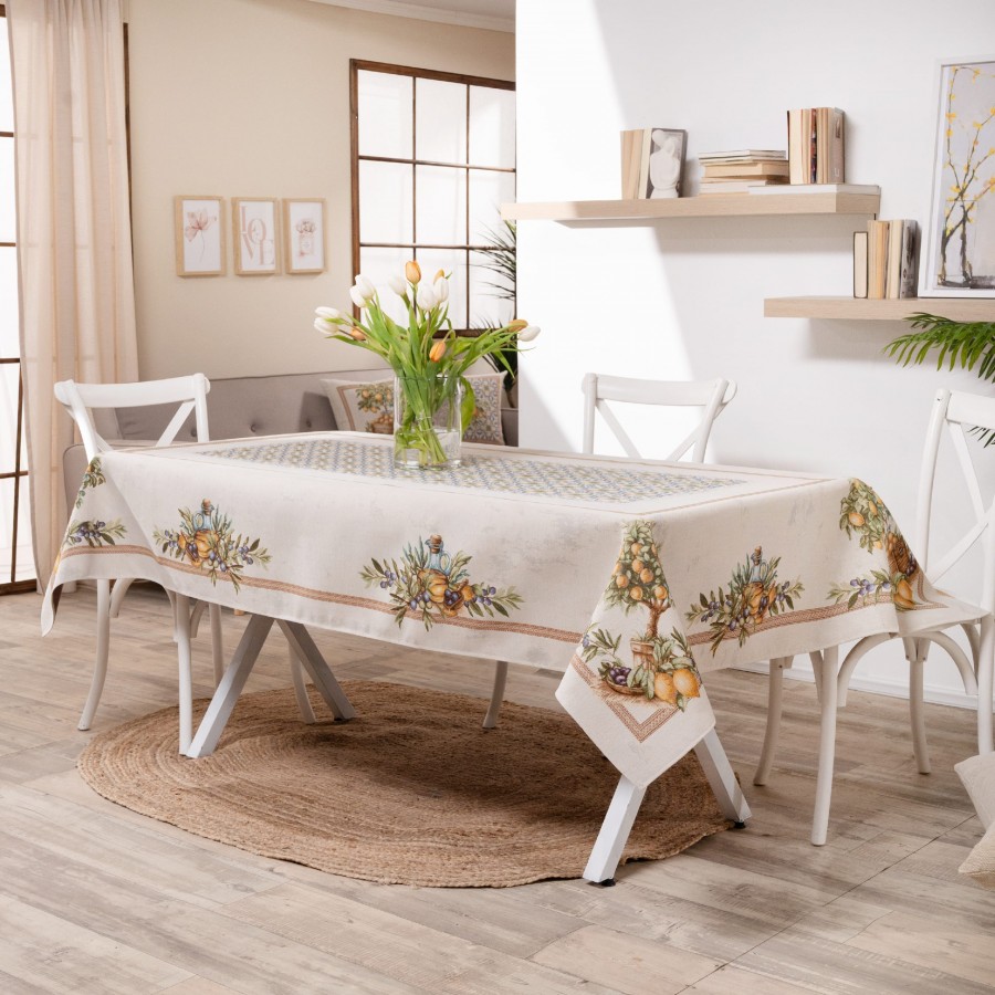 Τραπεζομάντηλο Mediterraneo - 140x140cm