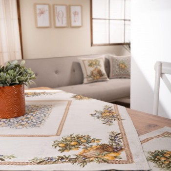 Καρέ & Τραβέρσα Mediterraneo Σετ 2 τεμαχίων - 100x100cm & 40x100cm