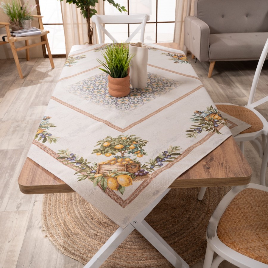 Τραπεζομάντηλο Mediterraneo - 140x180cm