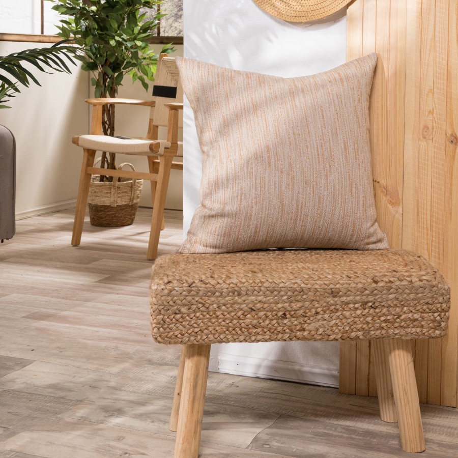 Μαξιλαροθήκη Lecce 15 - 65x65cm δαπέδου με γέμιση