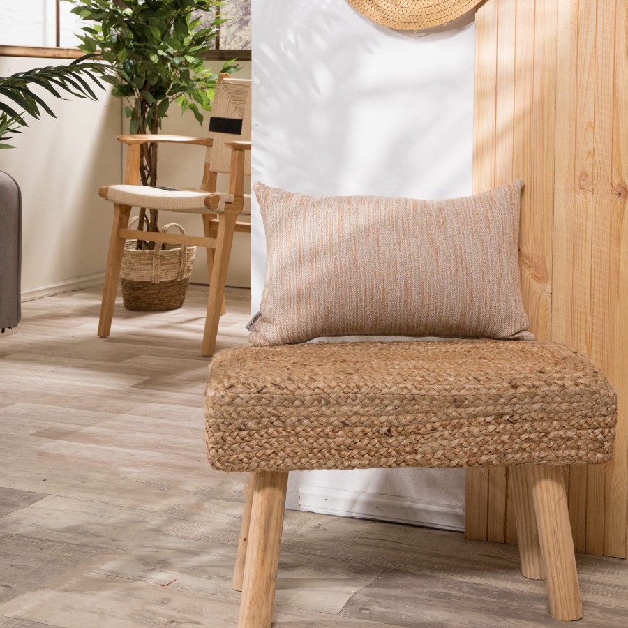 Μαξιλαροθήκη Lecce 15 - 65x65cm δαπέδου με γέμιση