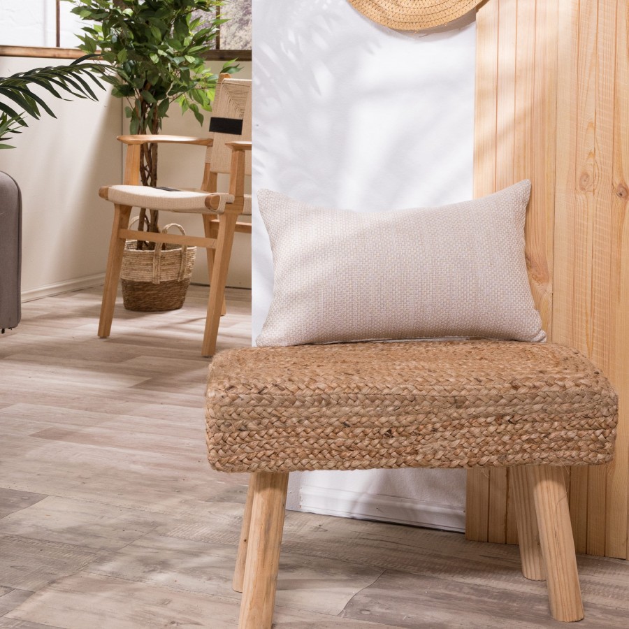 Μαξιλαροθήκη Rieti 02 - 65x65cm δαπέδου με γέμιση