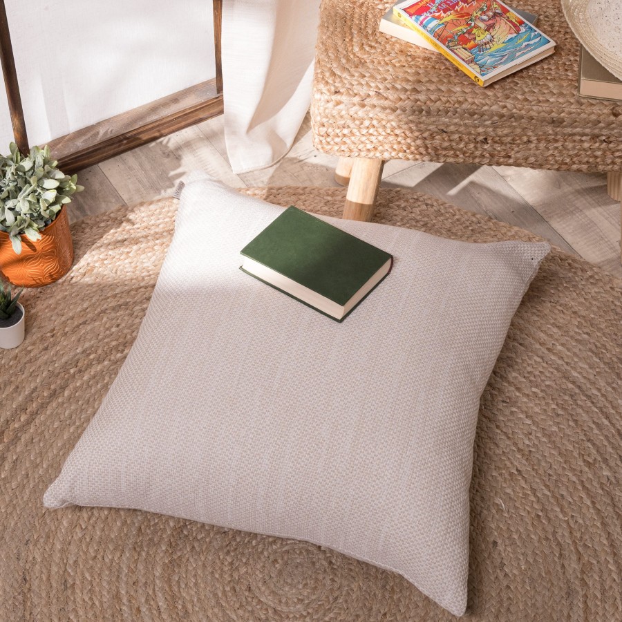 Μαξιλαροθήκη Rieti 02 - 65x65cm δαπέδου με γέμιση