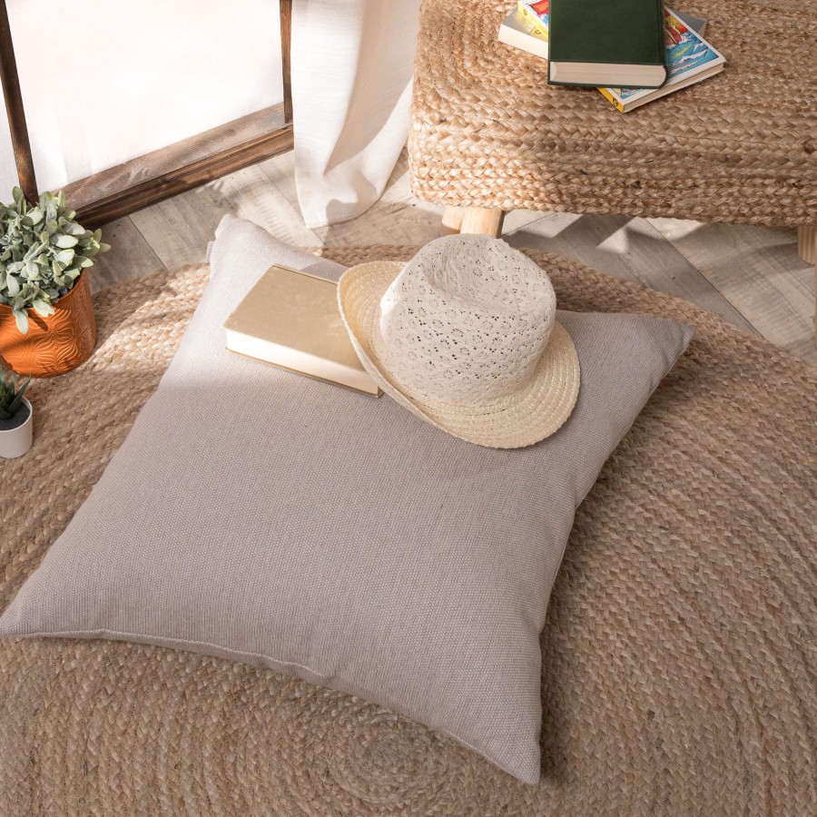 Μαξιλαροθήκη Bari 03 - 65x65cm δαπέδου με γέμιση