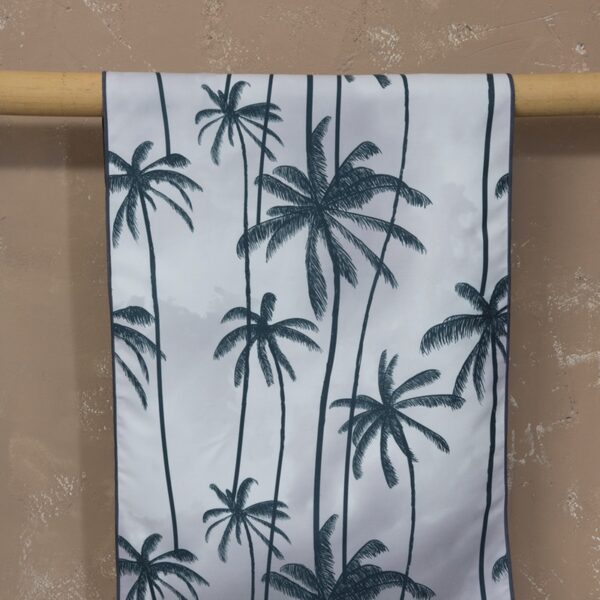 Nima Home Πετσέτα Γυμναστηρίου 50×90 – Isla Μαύρο, Λευκό shopinhome shopinhome