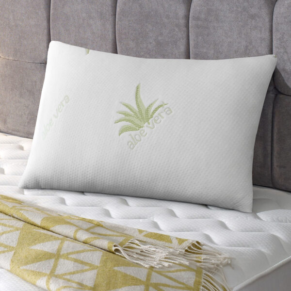LINO ΜΑΞΙΛΑΡΙ ΥΠΝΟΥ ALOE VERA 50X70 shopinhome shopinhome