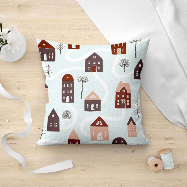 LINO ΜΑΞΙΛΑΡΟΘΗΚΗ ASPEN 701 GREEN 45X45 Lino shopinhome