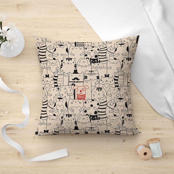 LINO ΜΑΞΙΛΑΡΟΘΗΚΗ KAU 850 BLACK 45X45 Lino shopinhome