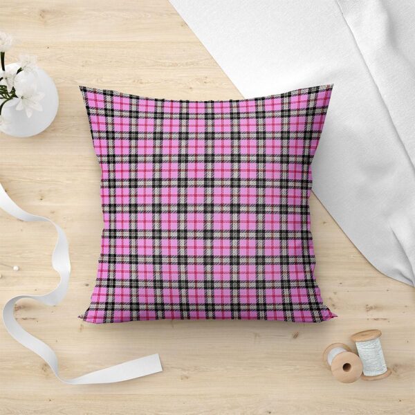 LINO ΜΑΞΙΛΑΡΟΘΗΚΗ TARTAN 301 PINK 45X45 shopinhome shopinhome
