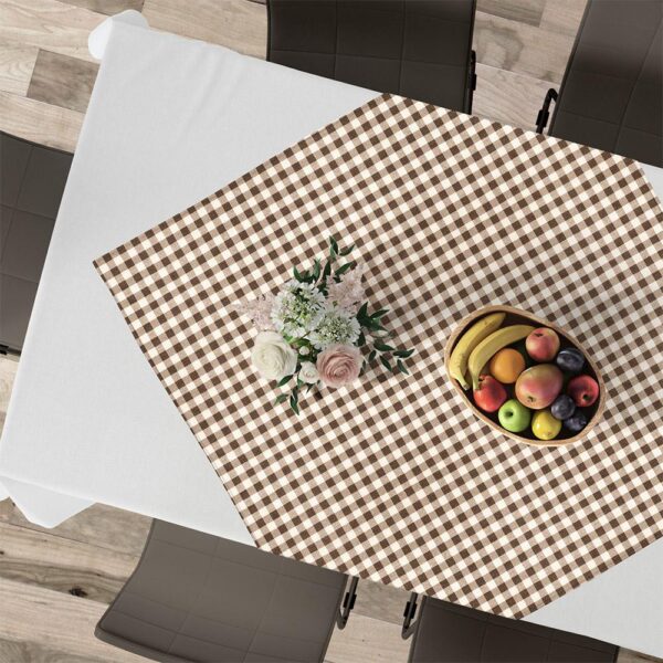 LINO ΚΑΡΕ MENORCA 901 BROWN 90Χ90 shopinhome shopinhome