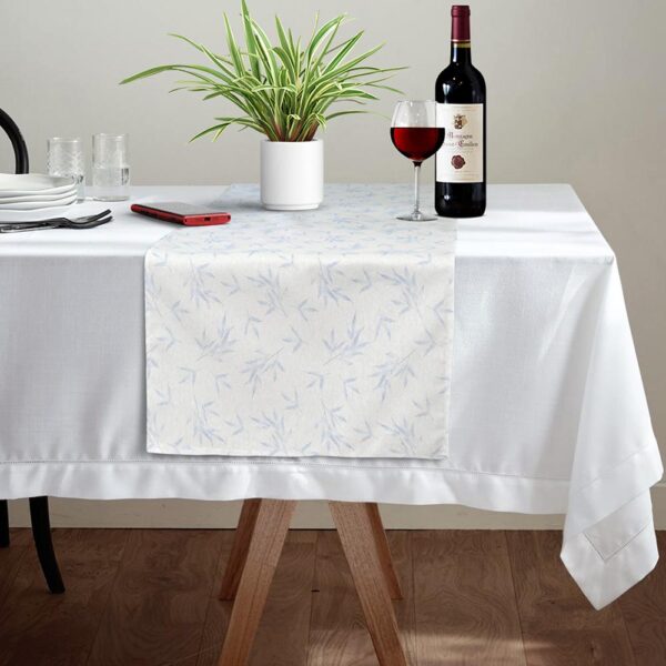 LINO ΤΡΑΒΕΡΣΑ BABY BAMBOO 601 BLUE 45X145 shopinhome shopinhome