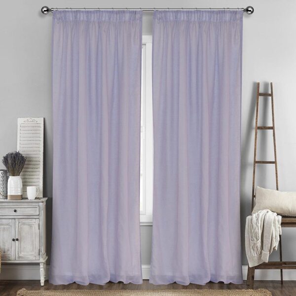 LINO ΚΟΥΡΤΙΝΑ LINE ΜΕ ΤΡΕΣΑ 306 LILAC 145X295 shopinhome shopinhome